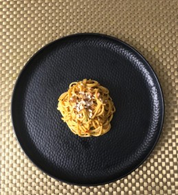 Spaghetti in a Thai Peanut Sauce Recipe